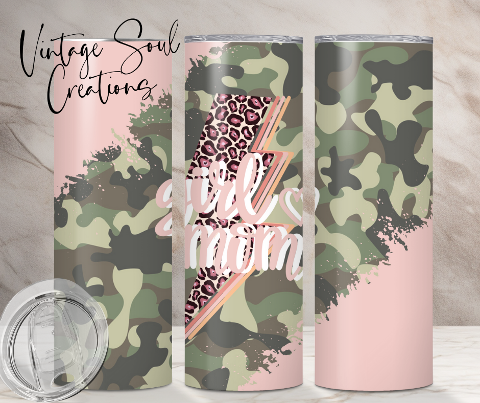 Camo Girl Mama Pink