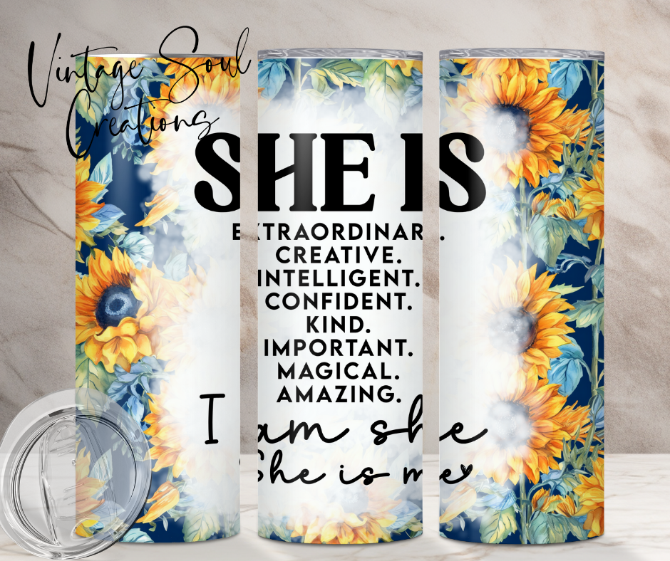 She is Navy Sunflower