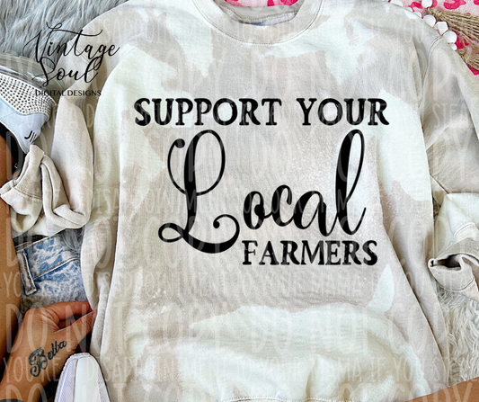 Support local farmers