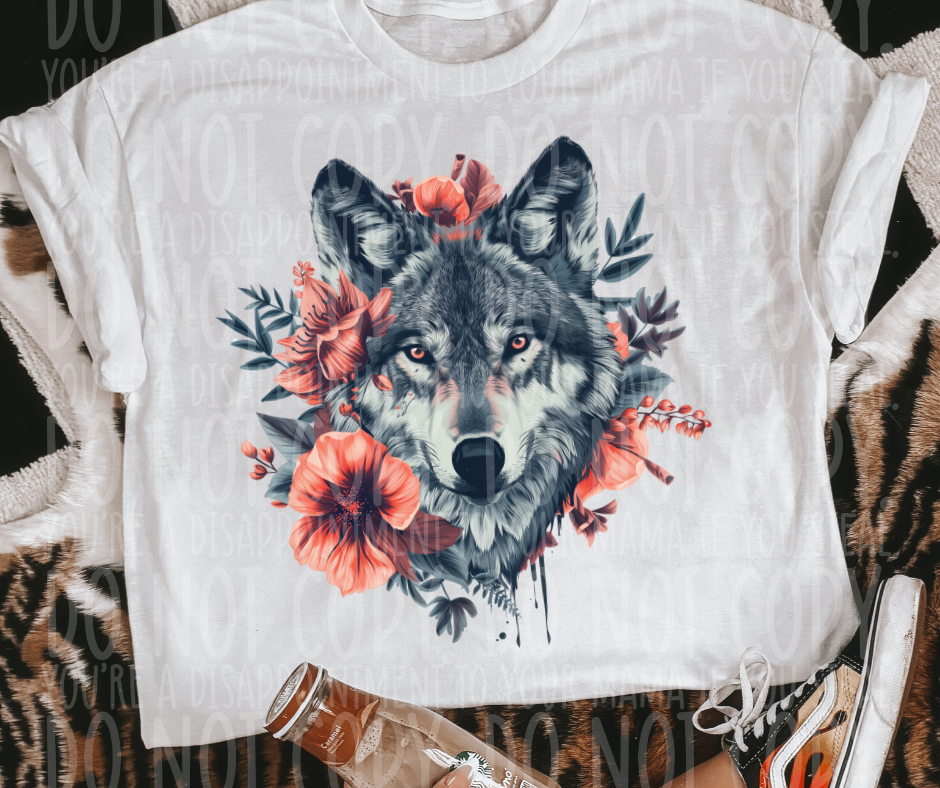 Floral Wolf