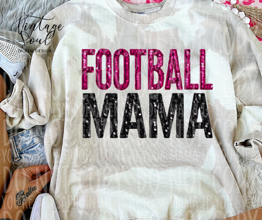 Football Mama Sequin