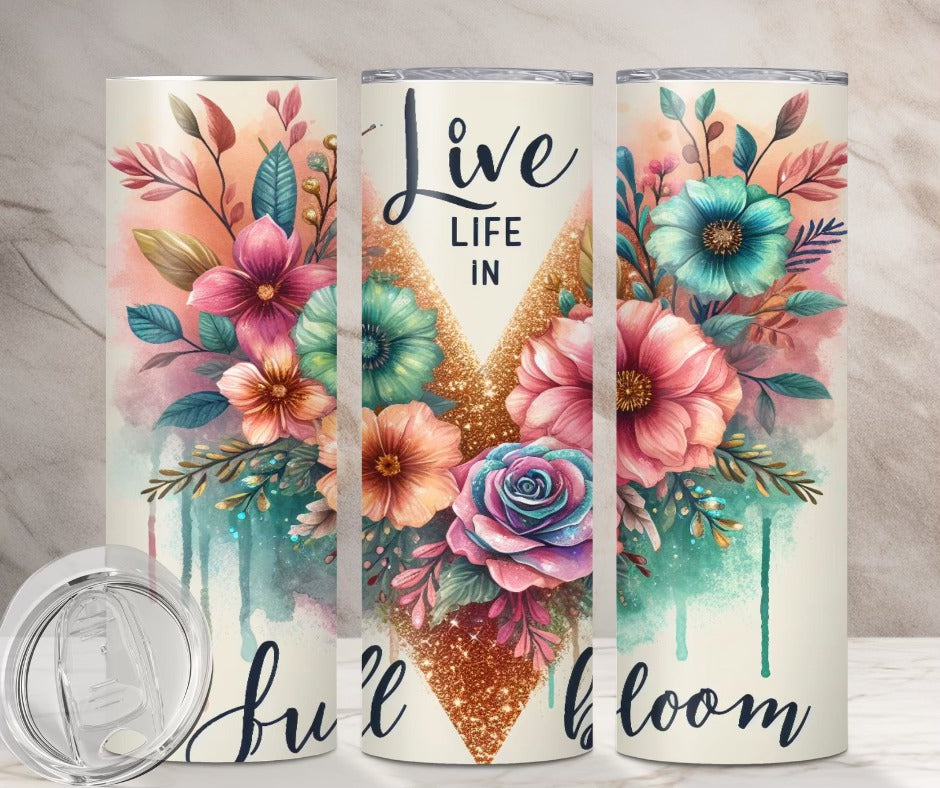 Live life in full bloom v split