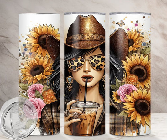 Cowgirl Dark - Iced Coffee Sunflowers