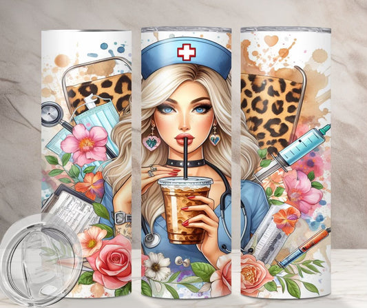 Leopard Nurse Iced Coffee