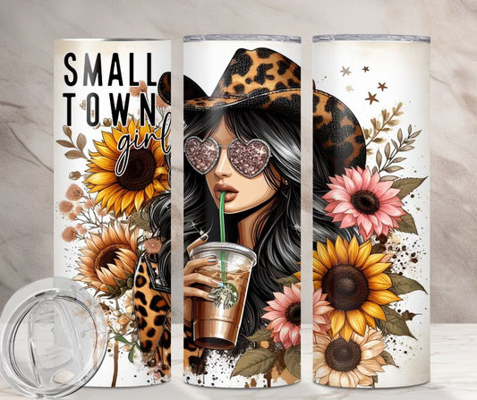 Small Town Girl - Sunflower iced coffee