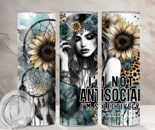 Im not antisocial Sunflower