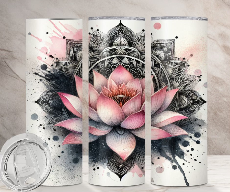 Mandala Pink Lotus