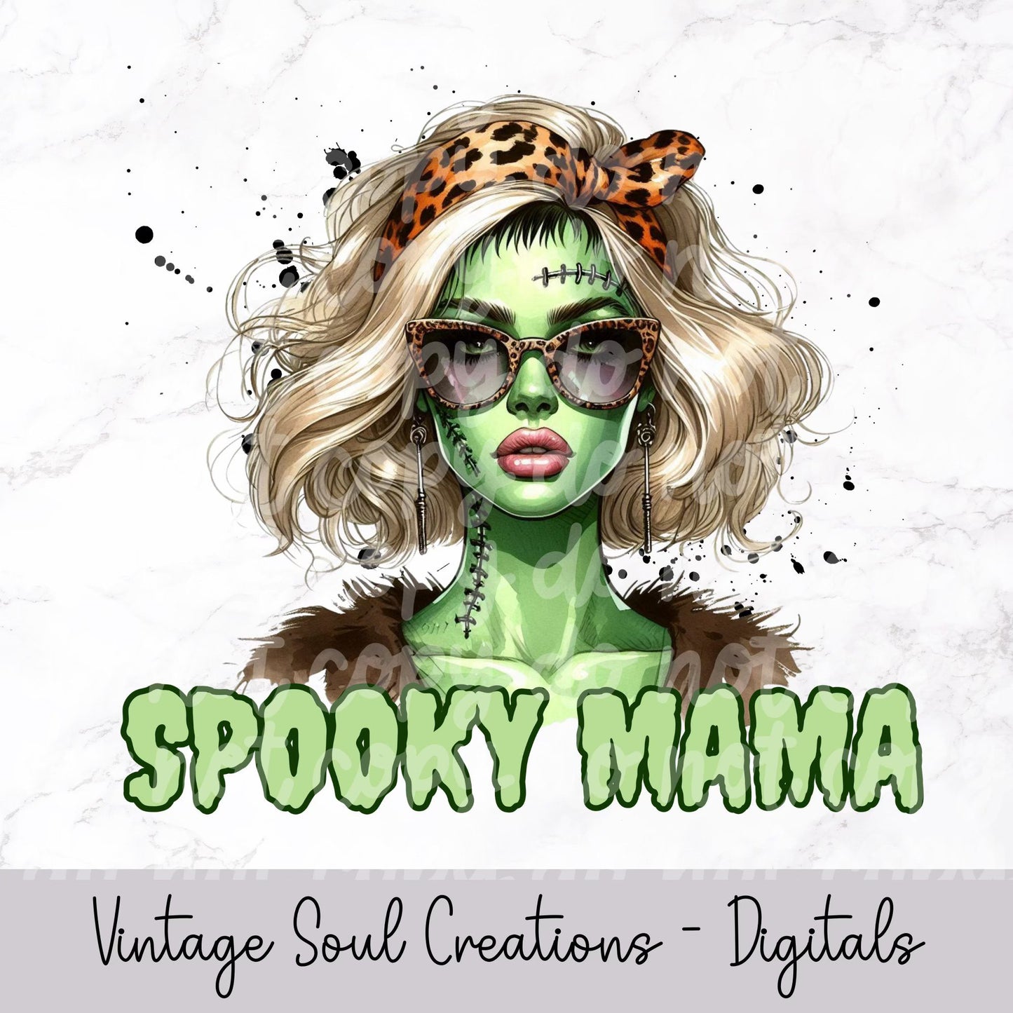 Spooky Mama PNG