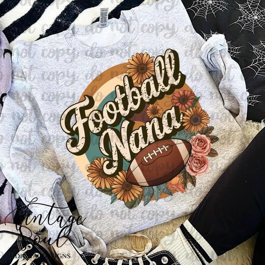 Football Nana Vintage