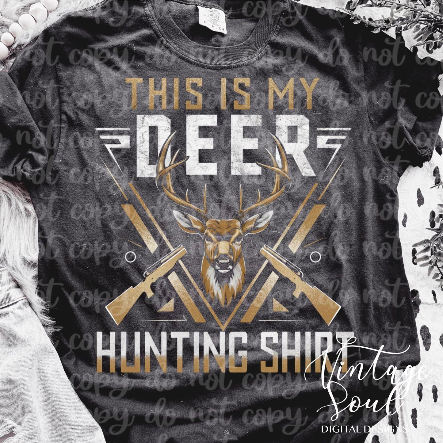 This is my deer hunting shirt