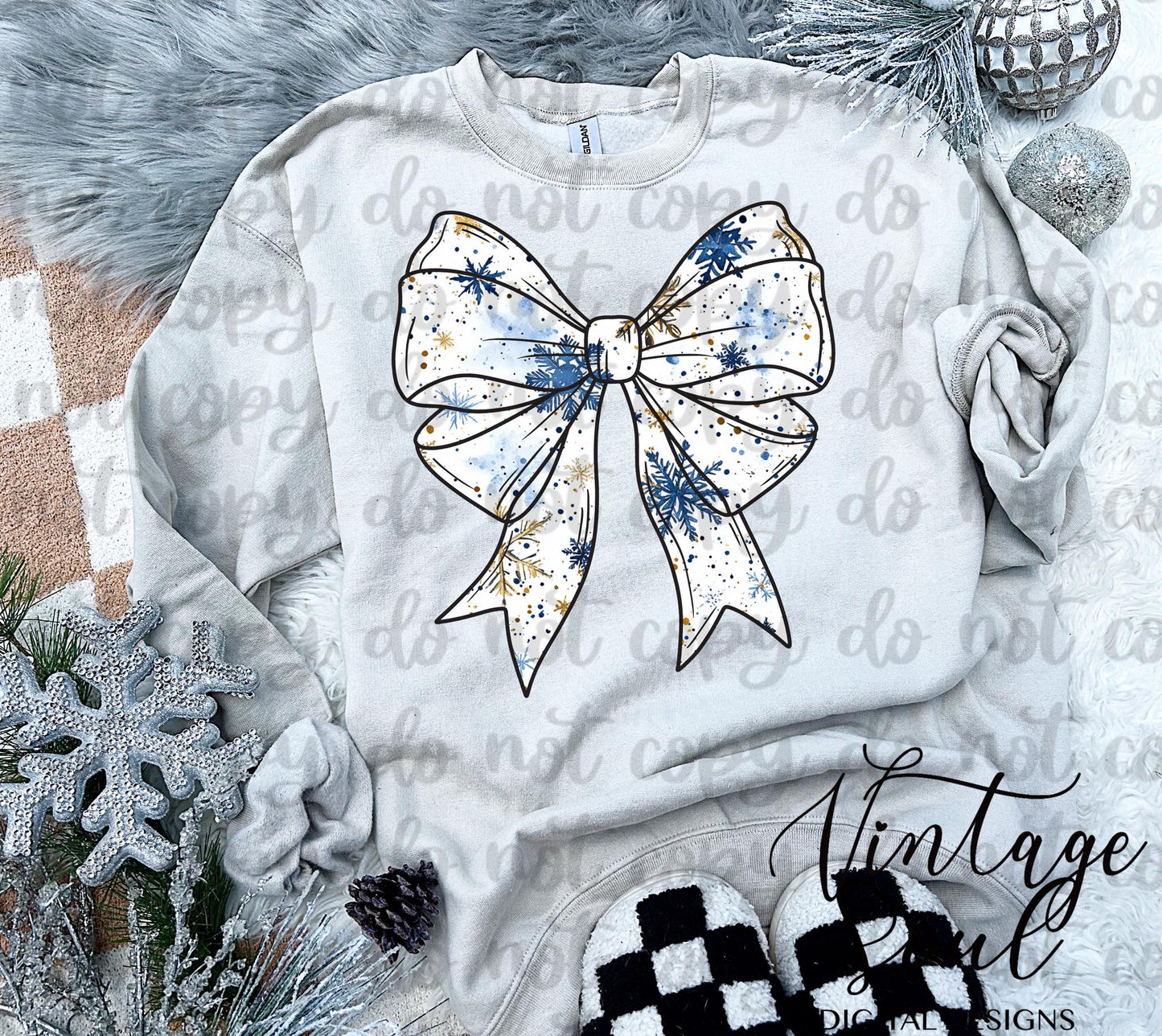 Snowflake Bow