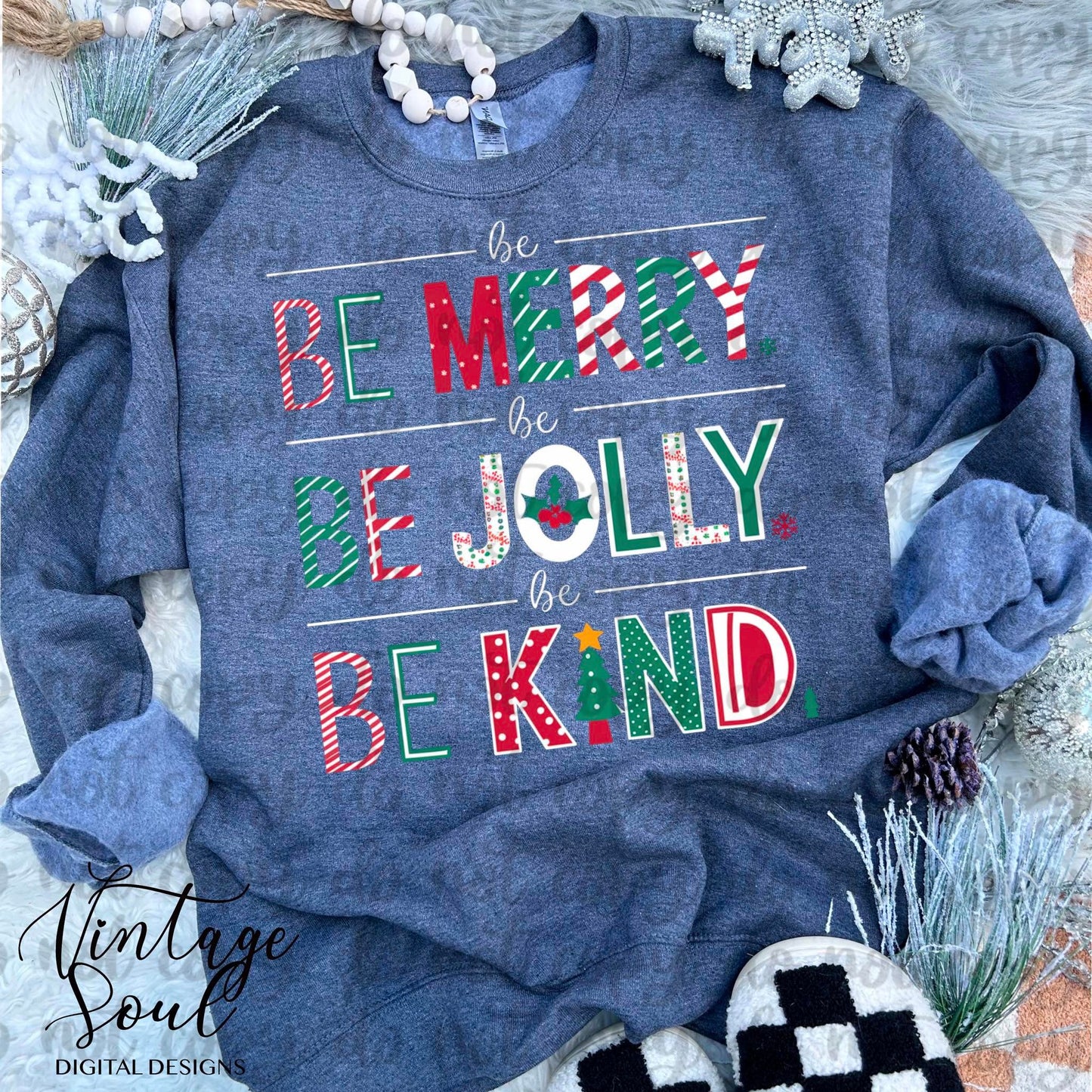 Be Jolly Be Merry Be Kind