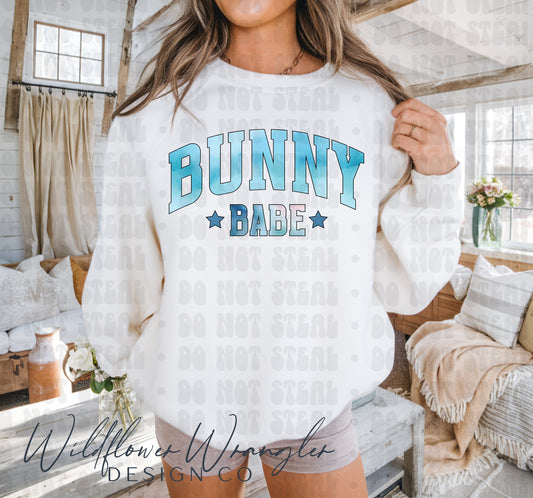 Blue ombre Bunny Babe