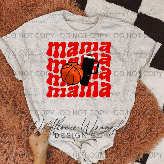 Mama Basketball Tumbler