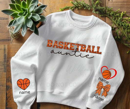 Basketball Auntie with Sleeve