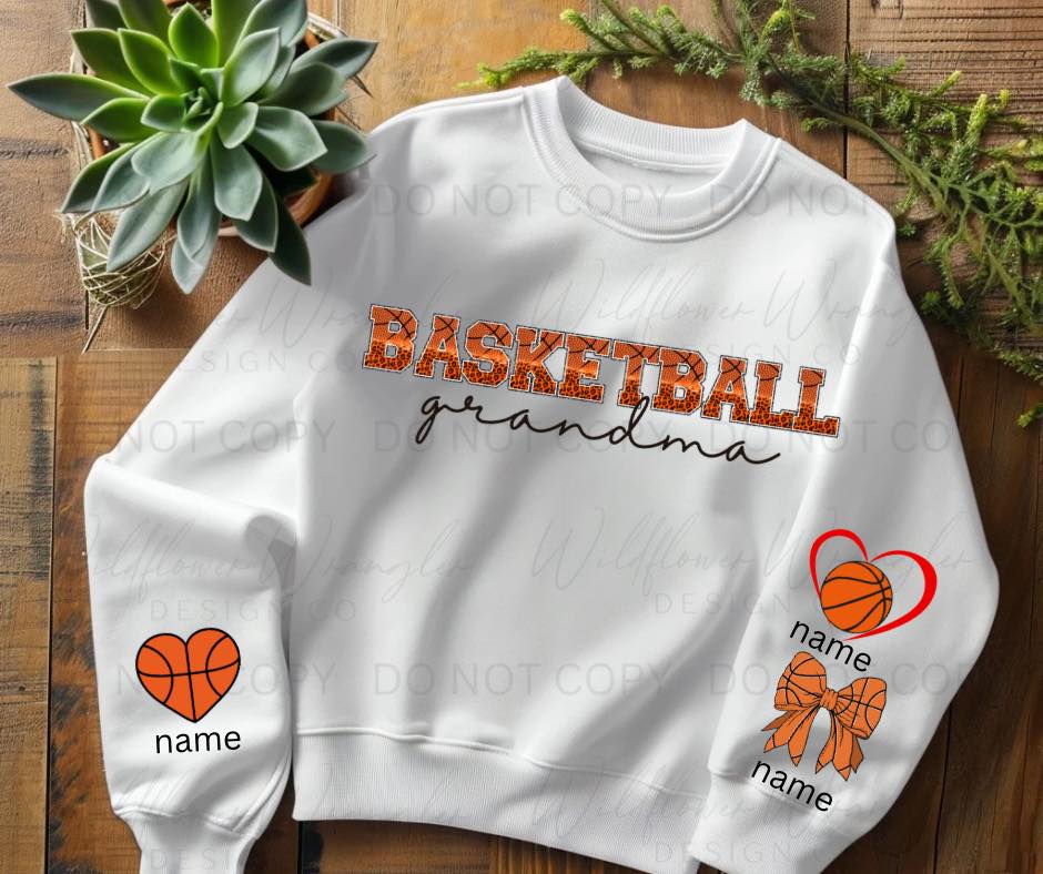 Basketball Grandma with Sleeve