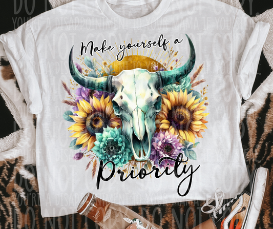 Make yourself a priority