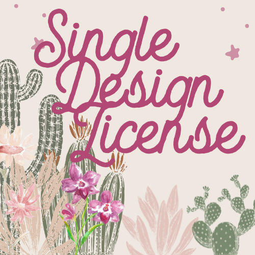 Single Design License