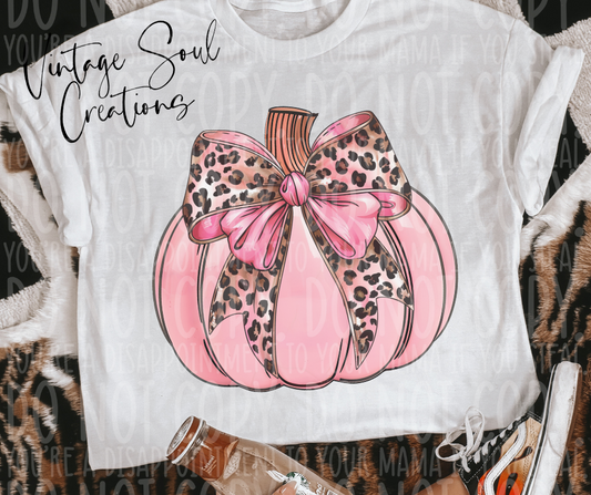 Pink Leopard Pumpkin PNG