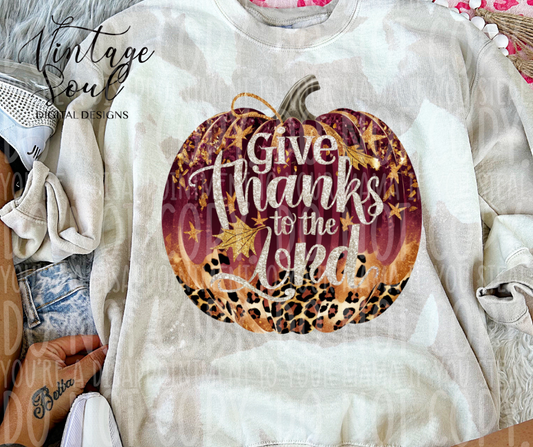 Give thanks Pumpkin